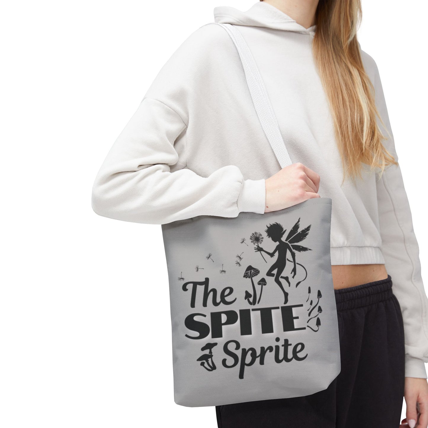 Whimsical Fairy Tote Bag - "The Spite Sprite" & "We Persist Out of Spite" Designs