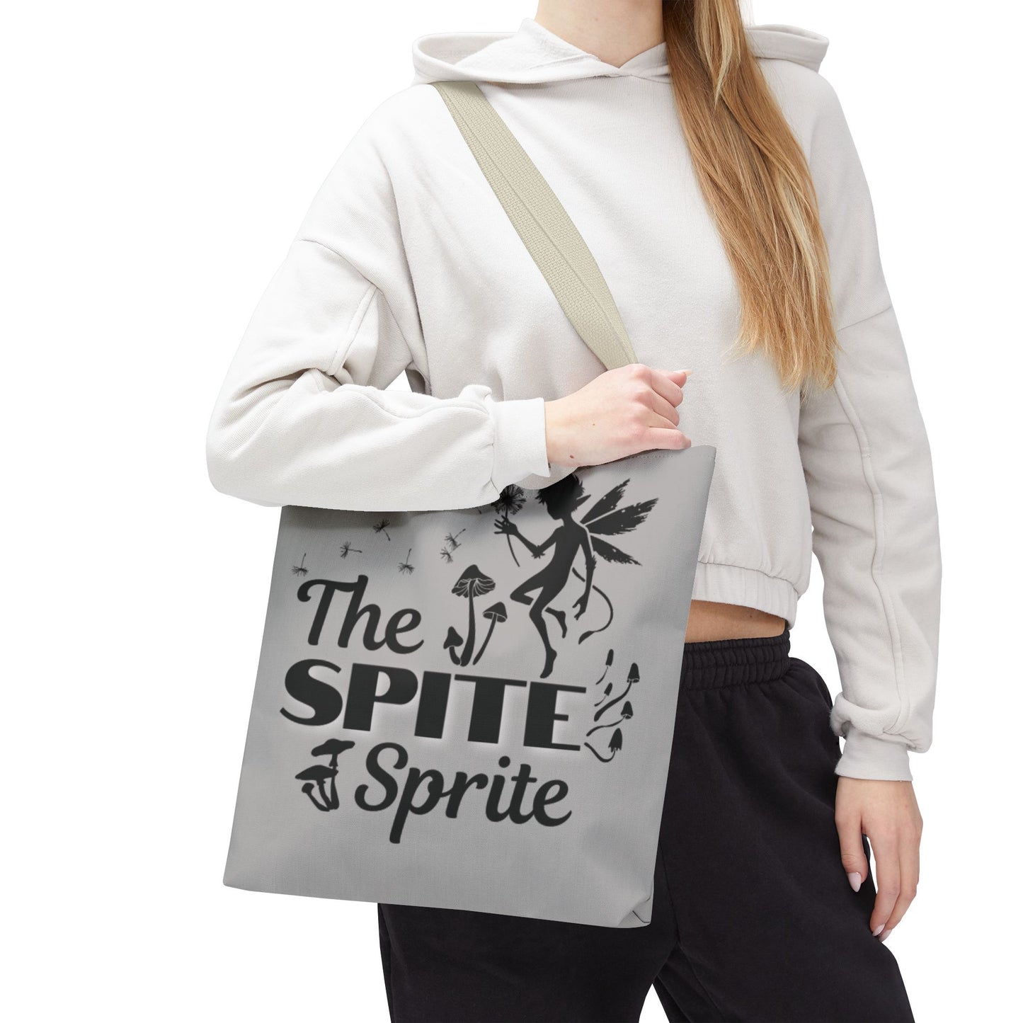 Whimsical Fairy Tote Bag - "The Spite Sprite" & "We Persist Out of Spite" Designs