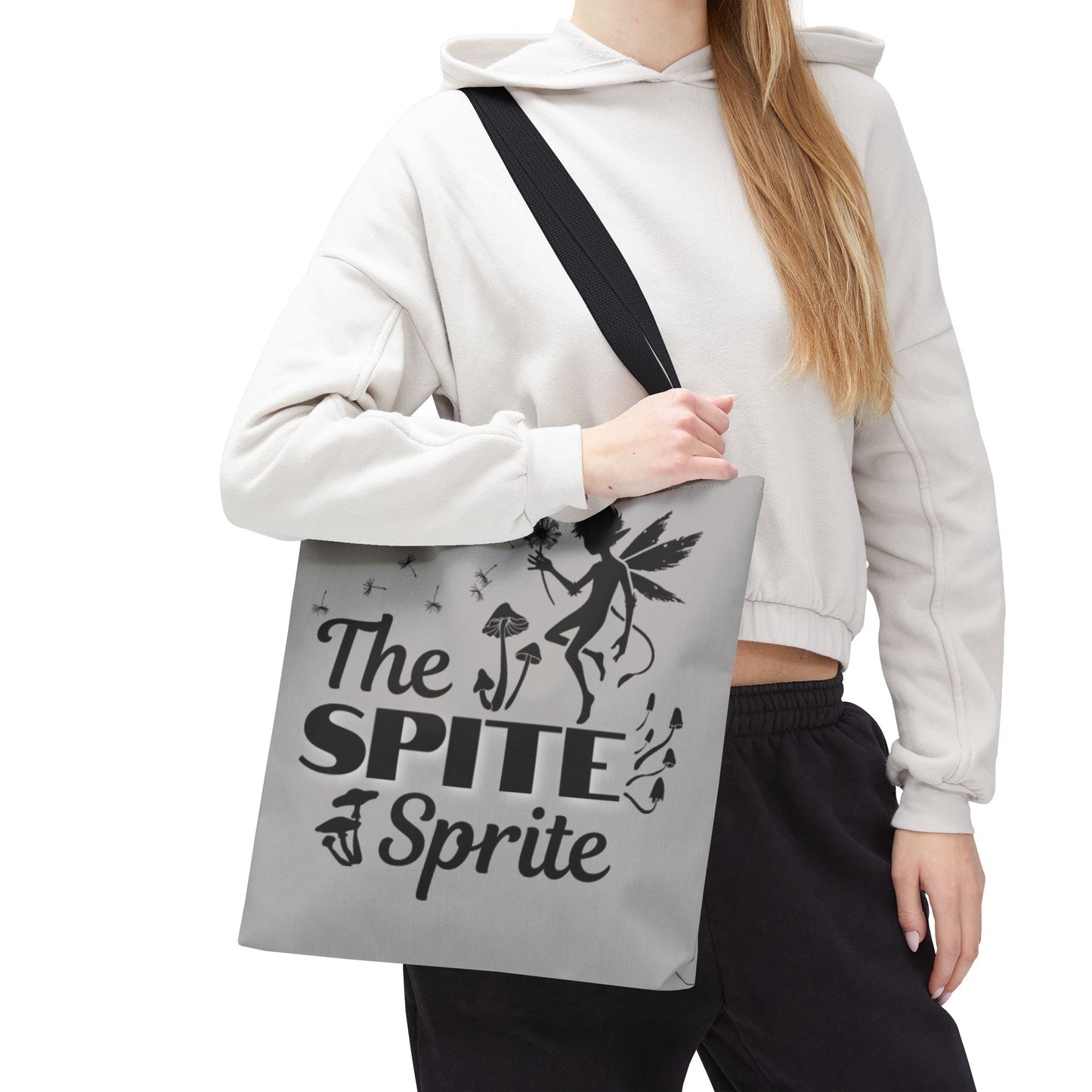 Whimsical Fairy Tote Bag - "The Spite Sprite" & "We Persist Out of Spite" Designs